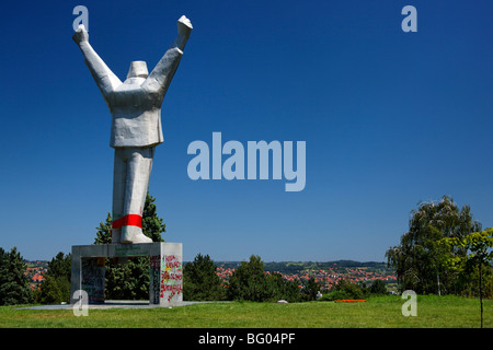 La Serbie, Valjevo, Monument de la révolution Banque D'Images