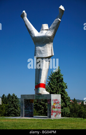 La Serbie, Valjevo, Monument de la révolution Banque D'Images