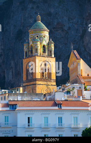 Clocher de la cathédrale d'Amalfi, Italie Banque D'Images