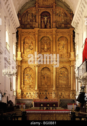 Cathédrale Se à Old Goa, UNESCO World Heritage Site, Goa, Inde, Asie