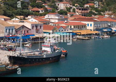 Le port de Katakolon, Péloponnèse, Grèce, Europe Banque D'Images