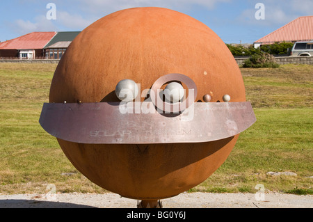 Fonction astronomique, Port Stanley, îles Malouines, l'Amérique du Sud Banque D'Images