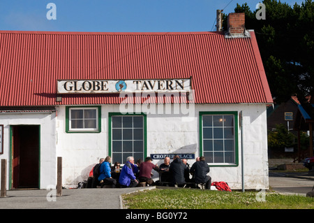 Port Stanley, îles Malouines, l'Amérique du Sud Banque D'Images