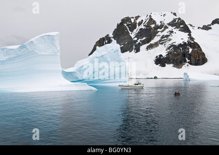 Canal Errera, Péninsule Antarctique, l'Antarctique, régions polaires Banque D'Images