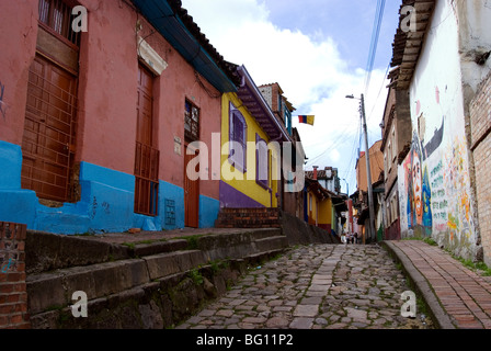 La Candelaria, le quartier historique, Bogota, Colombie, Amérique du Sud Banque D'Images