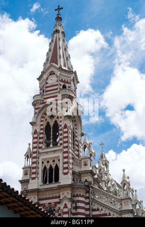 L'église de Carmen, La Candelaria, le quartier historique, Bogota, Colombie, Amérique du Sud Banque D'Images