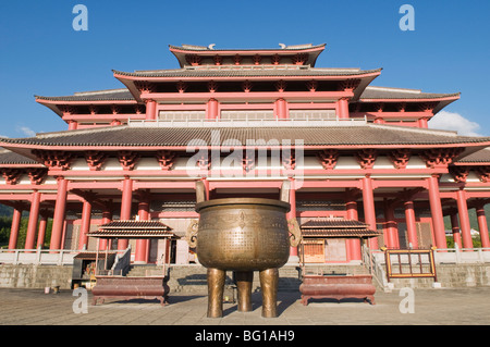 Temple Chongsheng Dali Town, dans la province de Yunnan, Chine, Asie Banque D'Images