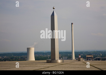 Cadran solaire, Sonnenuhr, Halde Hoheward, Herten / Recklinghausen Banque D'Images