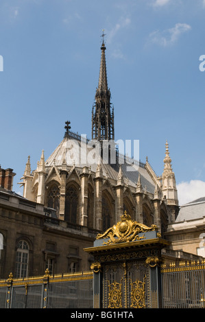 La Sainte-Chapelle, Ile de la Cité, Paris, France, Europe Banque D'Images