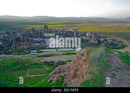 Hittite temple d'Ishtar (10-9 siècle avant J.-C.), la Syrie, Ain-Dara Banque D'Images