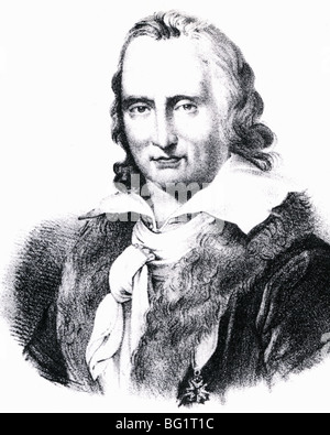 André GRÉTRY - compositeur d'opéra Belge (1741-1813) porte sa médaille de la Légion d'Honneur Banque D'Images