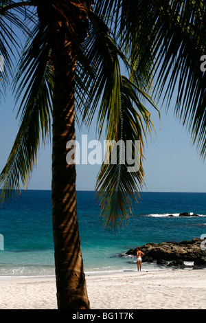La plage de Montezuma, Péninsule de Nicoya, Costa Rica, Amérique Centrale Banque D'Images
