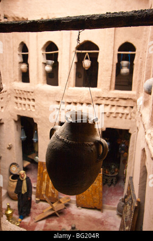 Kasbah à Village d'Amezrou Zagora le Maroc en Banque D'Images