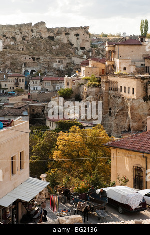 Ville de Urgup, à Nevsehir Cappadoce, Turquie Province Banque D'Images