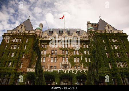 L'Hôtel Fairmont Empress, Victoria, Colombie-Britannique, Canada Banque D'Images