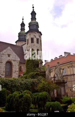 Église de Saint André l'exemple le mieux préservé de l'architecture romane à Cracovie Banque D'Images