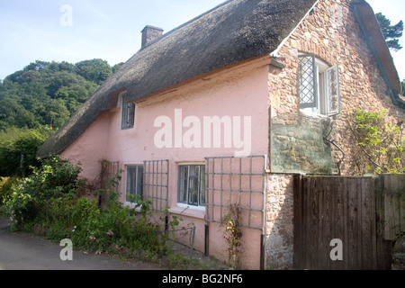 Chaumière à dunster Banque D'Images