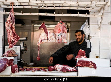 Scènes de marché à Casablanca au Maroc. Banque D'Images