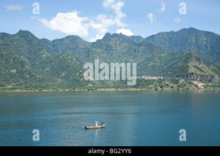 Lac Atitlan Guatemala. Banque D'Images