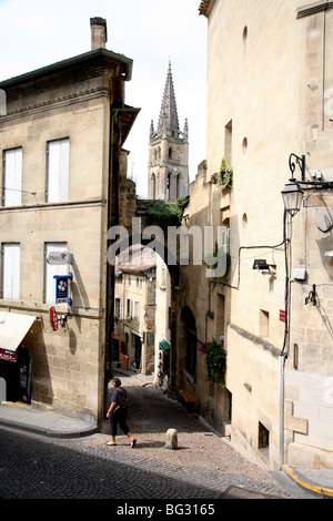 Saint Emilion, près de Bordeaux, France Banque D'Images