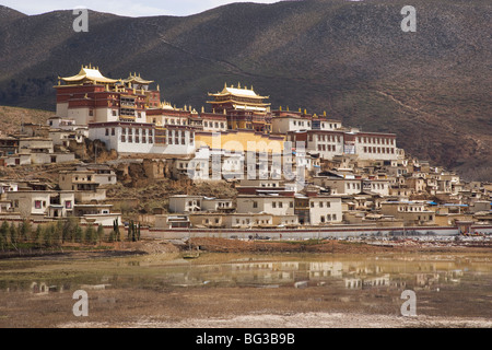 Sumsteling Ganden Gompa (Monastère Songzanlin Si), le Shangri-La Shangri-La, région, province de Yunnan, Chine Banque D'Images