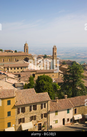 Montalcino, Val d'Orcia, Toscane, Italie, Europe Banque D'Images