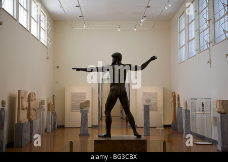 Le Poseidon, Musée Archéologique National, Athènes, Grèce, Europe Banque D'Images