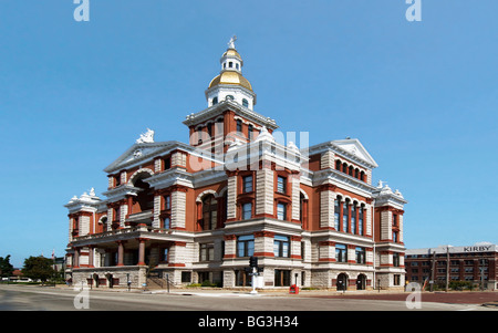 Palais de justice du comté de Dubuque de Dubuque, Iowa Banque D'Images