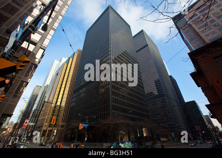 Toronto Dominion Centre ou Centre TD par Mies van der Rohe, au centre-ville de Toronto, Canada Banque D'Images