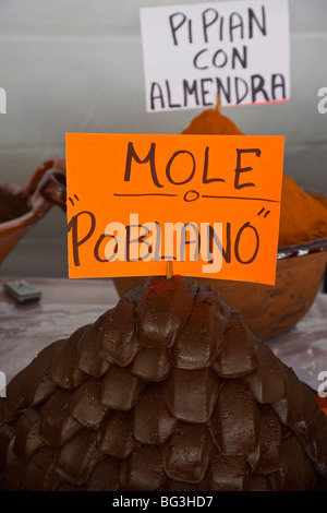 Mole Poblano - dans la ville de Mexico Banque D'Images