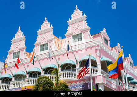 Royal Plaza Mall, Ville Oranjestad, Aruba, Antilles, Caraïbes, Amérique Centrale Banque D'Images