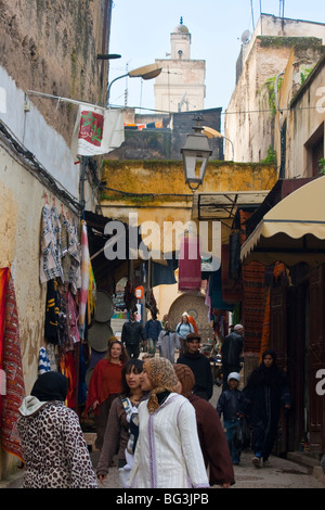 L'intérieur de la médina de Fès Maroc Banque D'Images