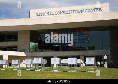 Centre national de la Constitution, Philadelphie, Pennsylvanie, États-Unis d'Amérique, Amérique du Nord Banque D'Images