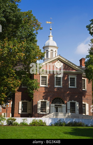 Carpenters' Hall, Independence National Historical Park, vieux centre-ville, Philadelphie, Pennsylvanie, USA Banque D'Images