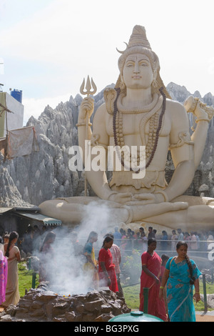 Shiva Mandir, Bengaluru (Bangalore), l'état du Karnataka, Inde, Asie Banque D'Images