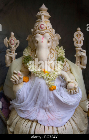 Statue de Ganesh, Shiva Mandir, Bangaluru (Bangalore), Karnataka, Inde, Asie Banque D'Images