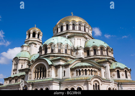 Aleksander Nevski église, Sofia, Bulgarie, Europe Banque D'Images