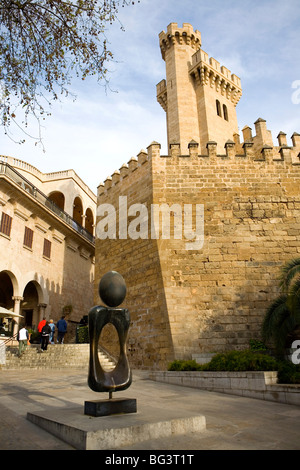 Almudaina, Palma, Majorque, Îles Baléares, Espagne, Europe Banque D'Images