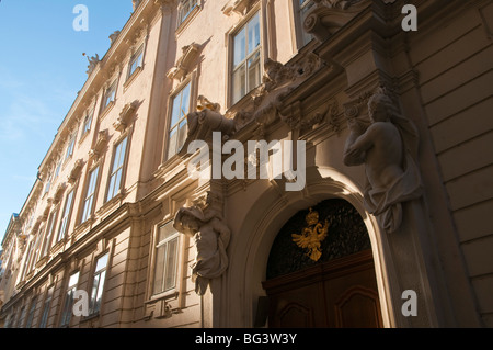 Judenplatz, Wien, Österreich | Judenplatz, Vienne, Autriche Banque D'Images