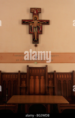 Israël, la Shephelah, monastère trappiste de Latroun Banque D'Images