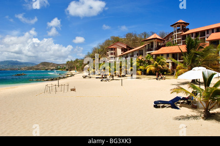 LaSource Resort, Grenade, Îles du Vent, Antilles, Caraïbes, Amérique Centrale Banque D'Images