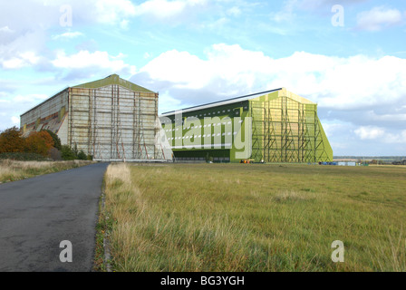 Le dirigeable R101 cintres Cardington Bedfordshire Angleterre Banque D'Images