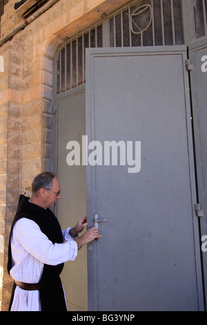 Israël, la Shephelah, monastère trappiste de Latroun Banque D'Images