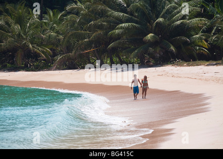 Le Honduras, Tela, Parque Jeanette Kawas National, Punta Sal, Cocalto Beach Banque D'Images