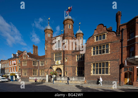 Abbot's Hospital (Maison de Charité), High Street, Guildford, Surrey, Angleterre Banque D'Images