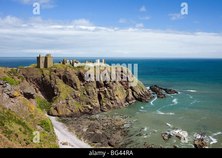 L'Écosse, l'Aberdeenshire, Dunnottar Castle Banque D'Images