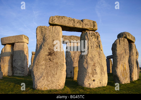 L'Angleterre, dans le Wiltshire, Stonehenge Banque D'Images