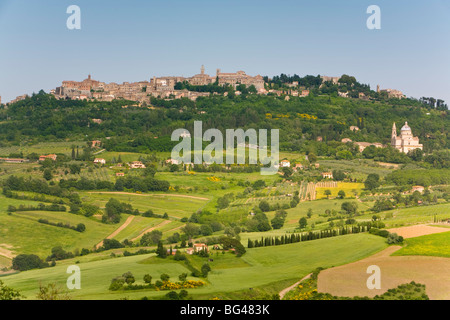 Montepulciano, Toscane, Italie Banque D'Images