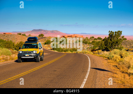 Aux Etats-Unis, l'Arizona, le Parc National de la forêt pétrifiée Banque D'Images