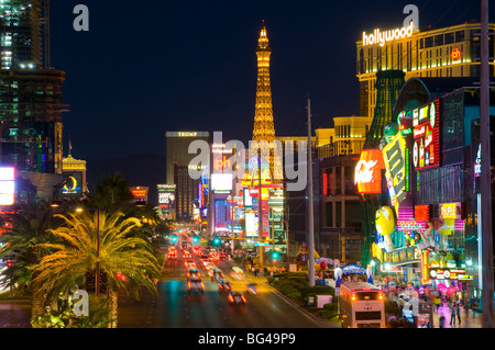 USA, Nevada, Las Vegas, le Strip Banque D'Images